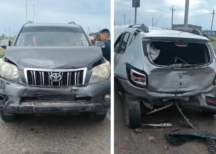Водитель Land Cruiser устроил массовое ДТП в ЗКО