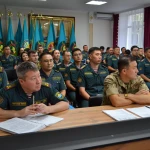 Оралда әскерилер қазақ тілін оқытуға арналған курсқа қатысты