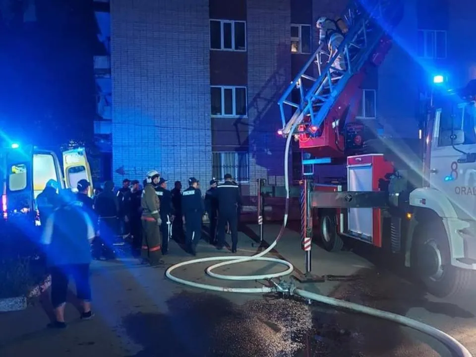 Пожар в Уральске унёс жизнь двоих человек