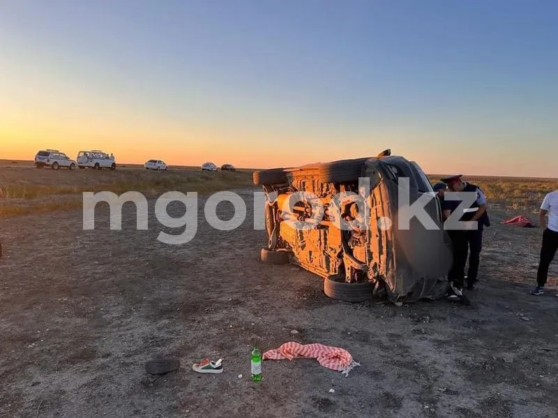 Двое мужчин погибли в ДТП на трассе в Атырауской области