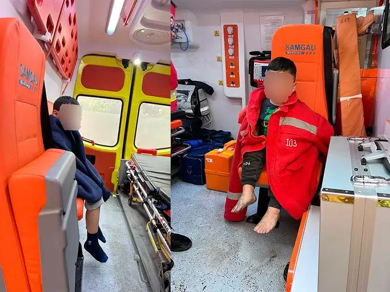 Пожар в многоэтажке Уральска: в квартире были двое малолетних детей