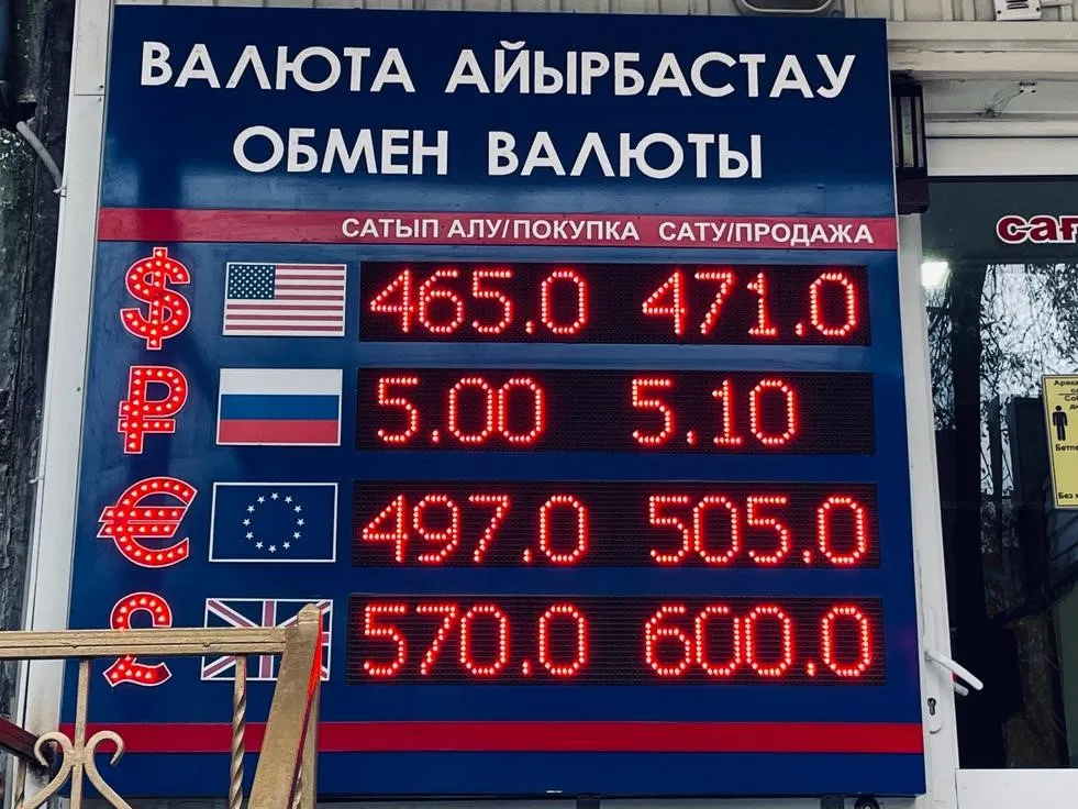 Сколько стоит доллар в обменниках Уральска