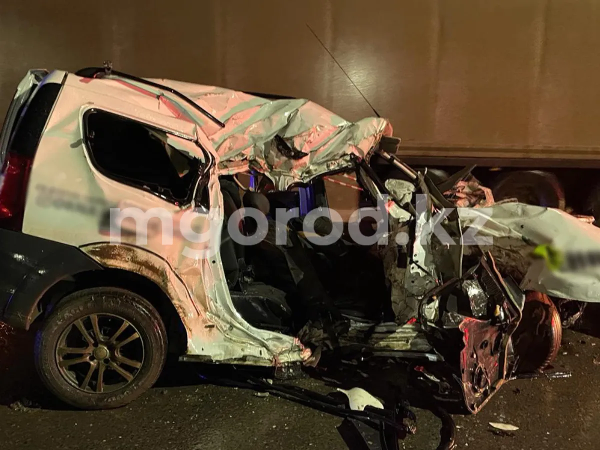 Жуткое ДТП в Уральске унесло жизни двух человек