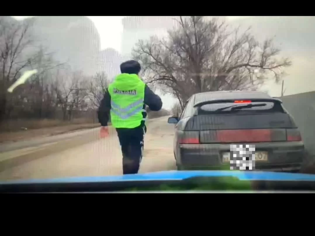 В Уральске автоугонщика нашли с помощью камер