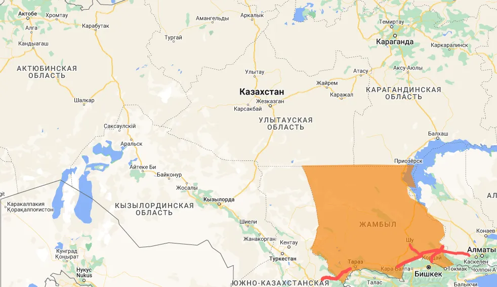 16 участков трасс в Казахстане остаются закрытыми из-за непогоды