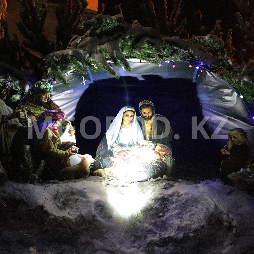 В Уральске отметили Рождество Христово