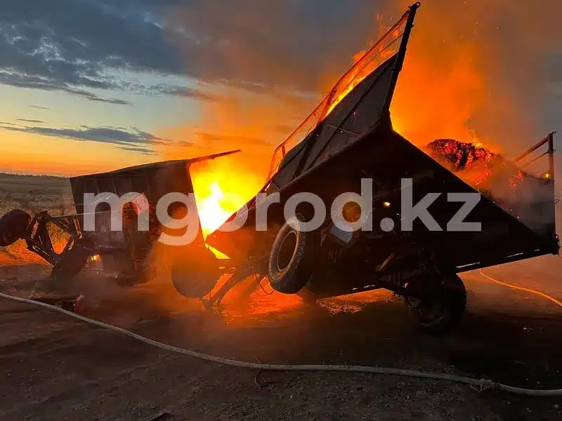 В ЗКО за первую неделю января произошло 12 пожаров