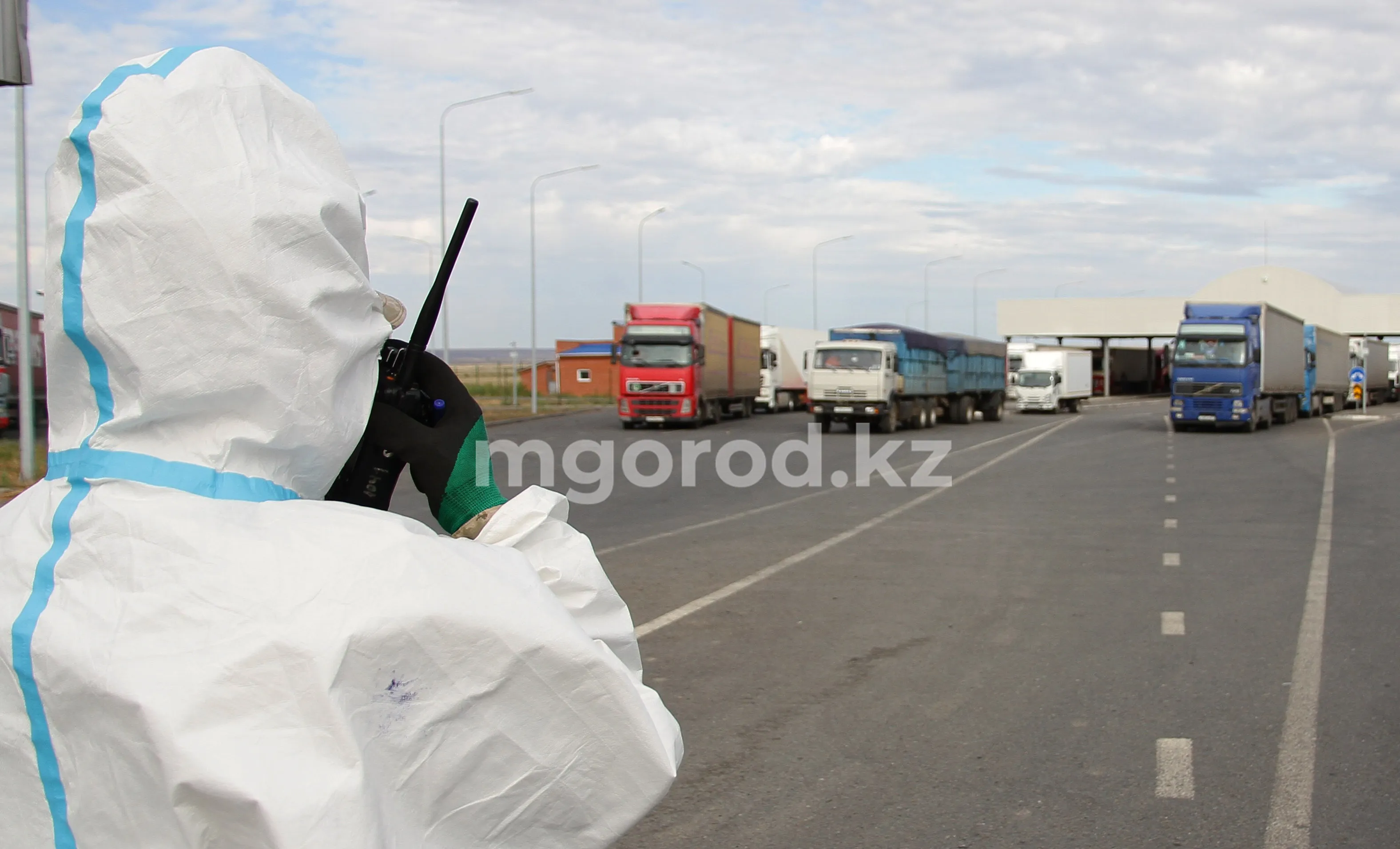 275 большегрузов не пустили в ЗКО из-за нарушений фитосанитарных норм