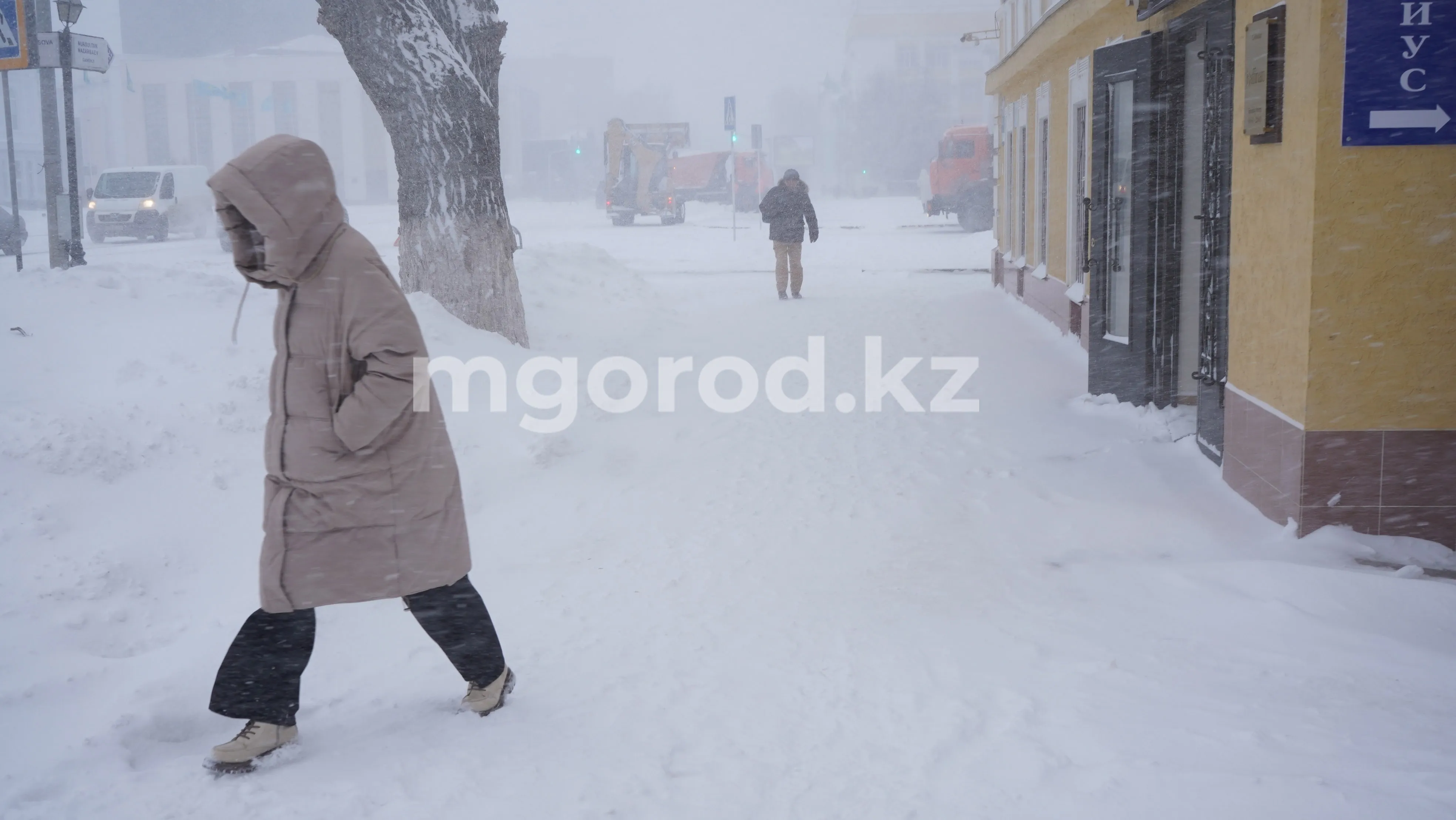 Снег и метель ожидаются в ЗКО 30 января