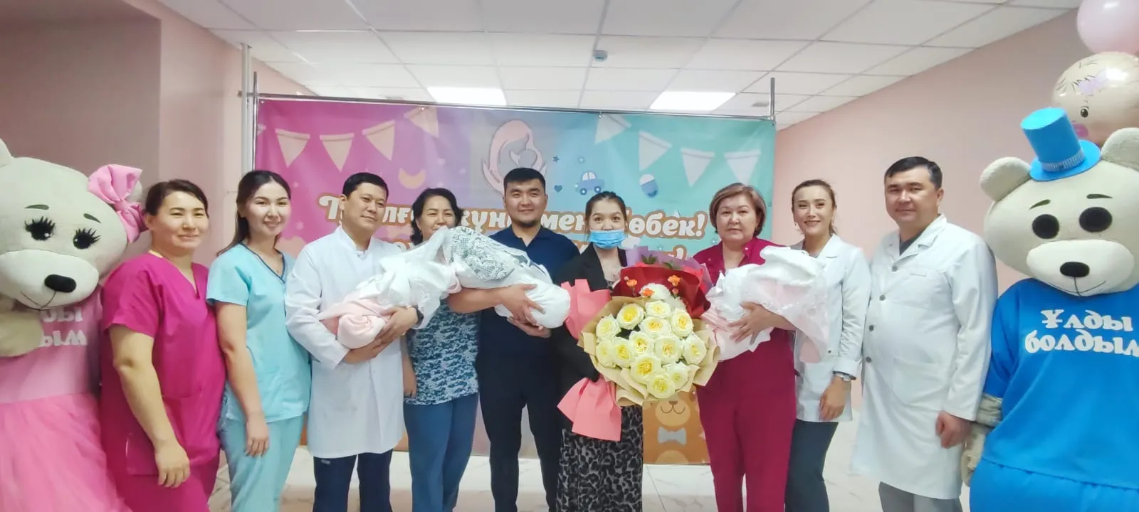 Тройня родилась в Атырау