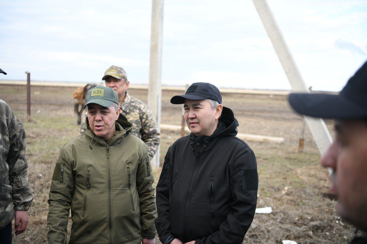Заместитель премьер-министра РК посетил подтопленные районы ЗКО
