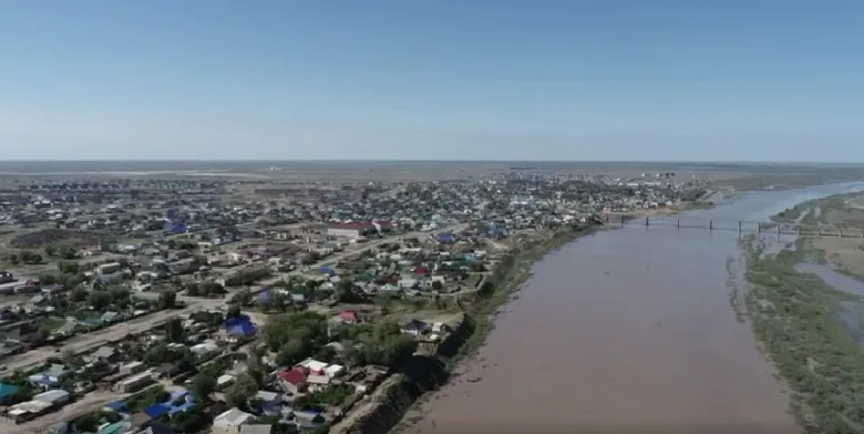 Из-за паводка приостановили работу все детсады в Махамбетском районе