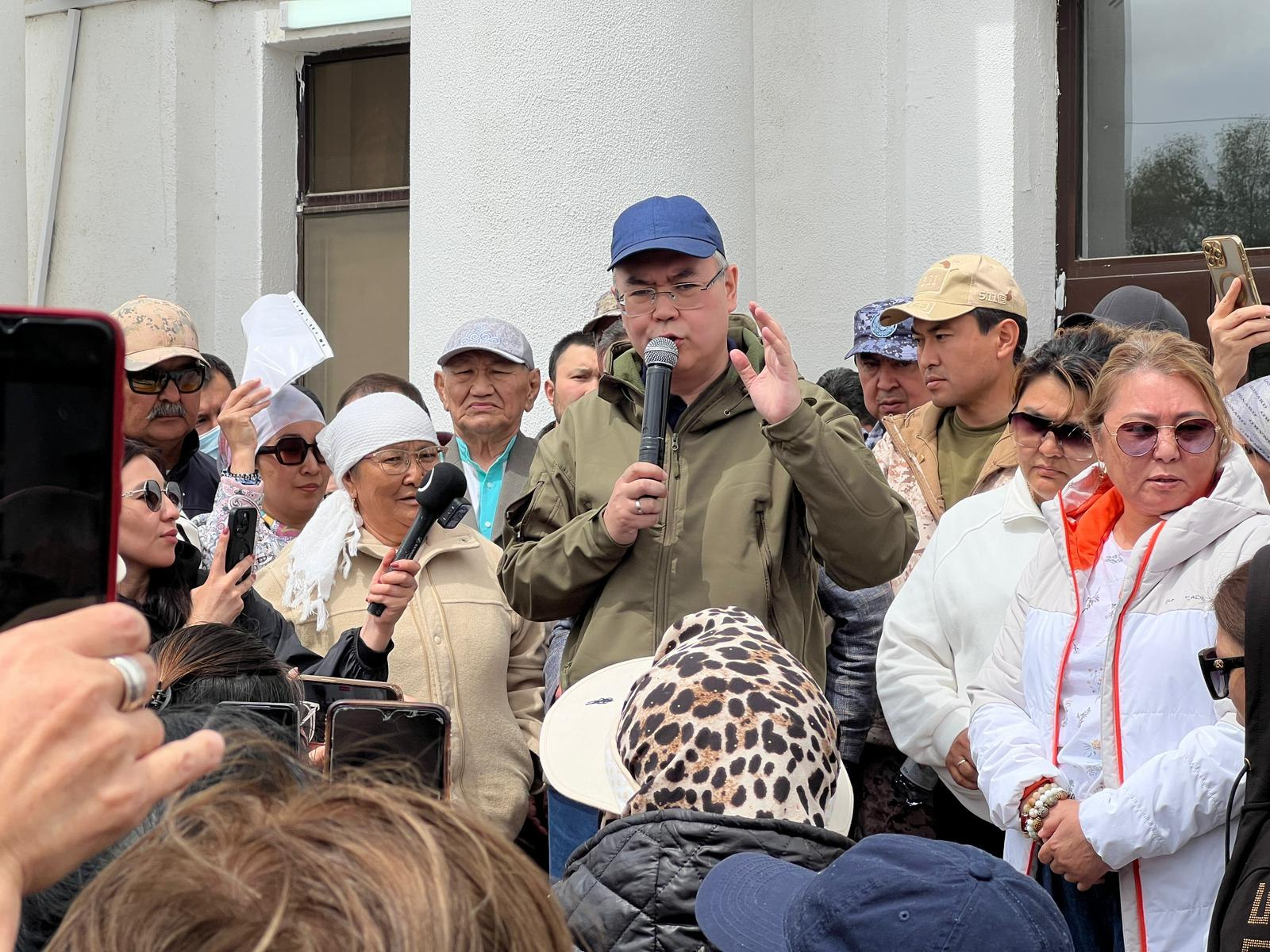 Недельный митинг в Кульсары закончился