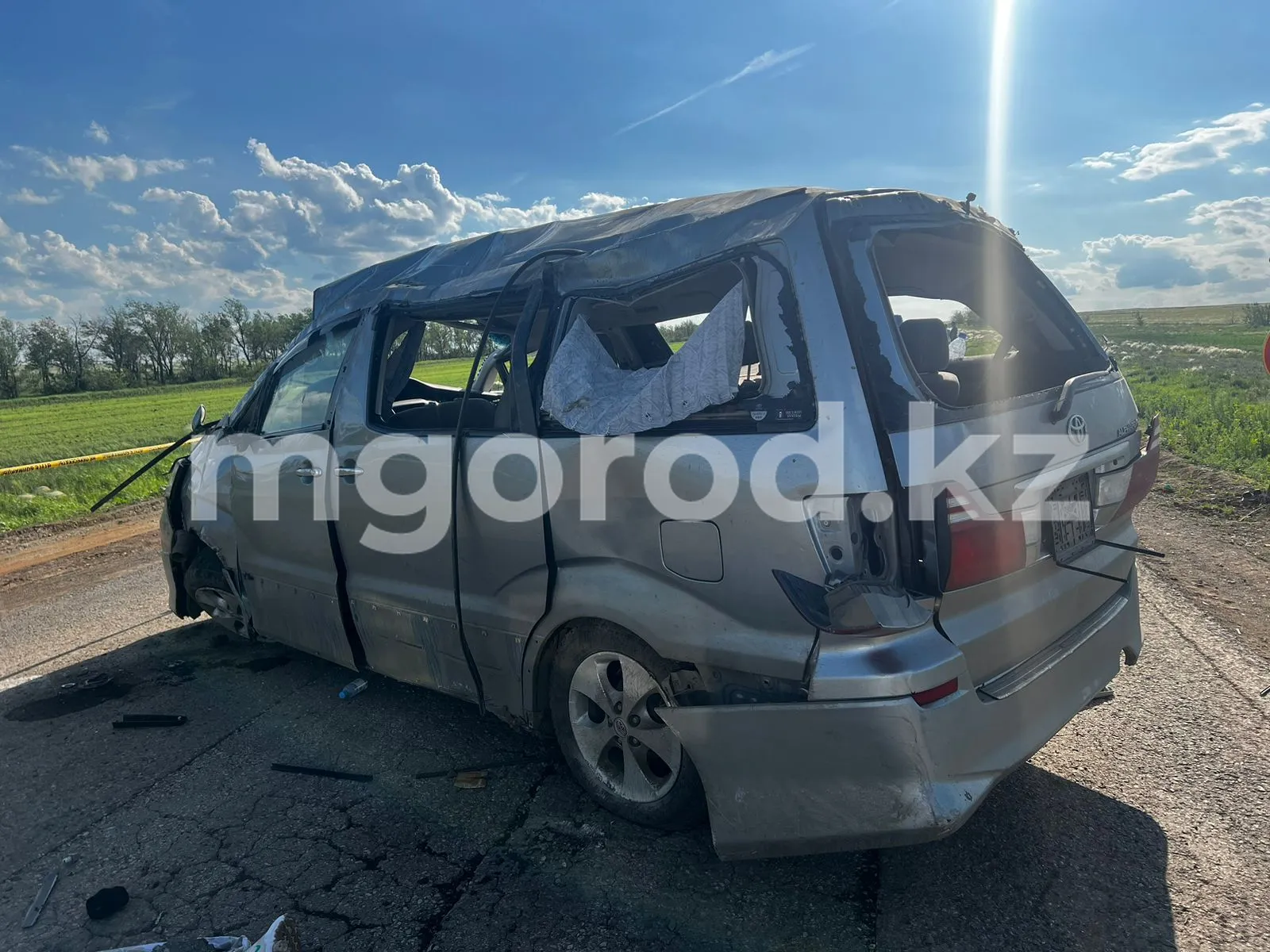 Четыре человека погибли в аварии на западе Казахстана