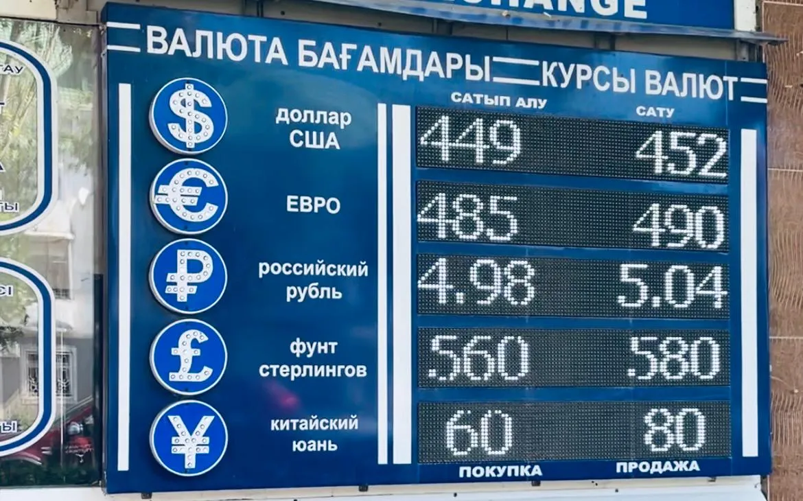 Доллар дорожает в Казахстане