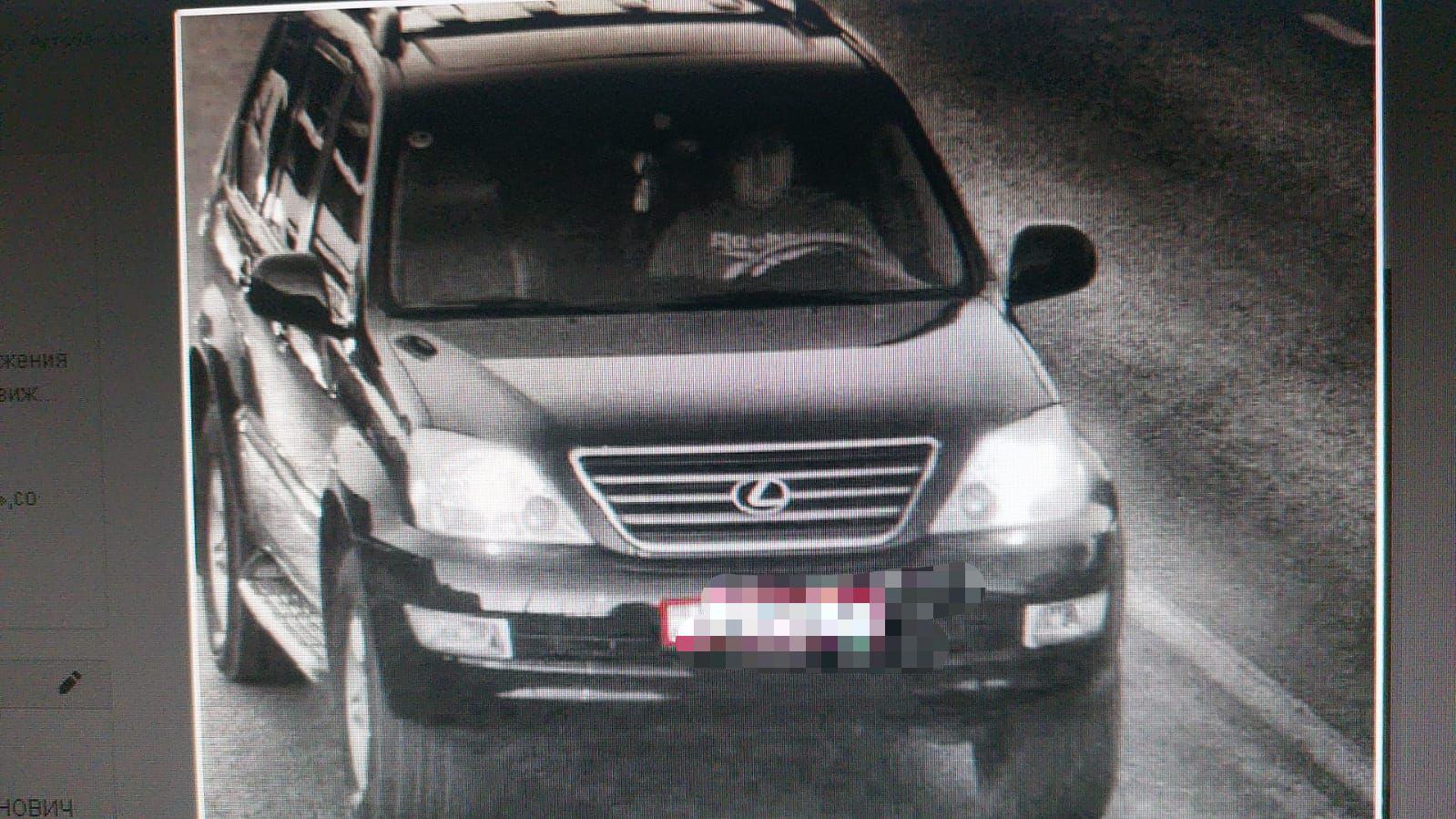 126 раз нарушил ПДД водитель Lexus в Актобе