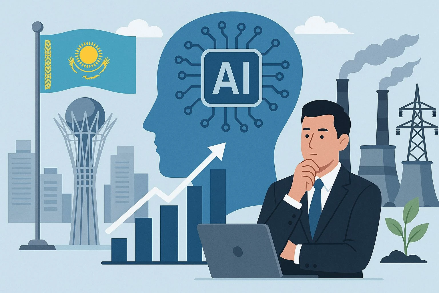 Казахстан в эпоху искусственного интеллекта: перспективы экономического роста