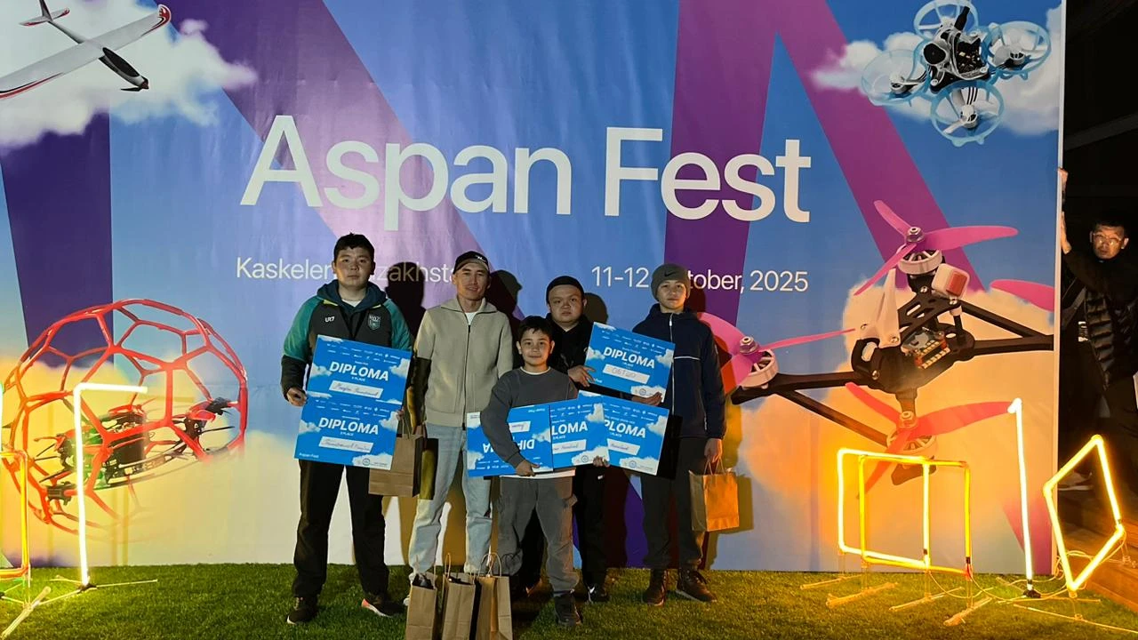 Оралдық оқушылар дрон жарысында жеңіске жетті