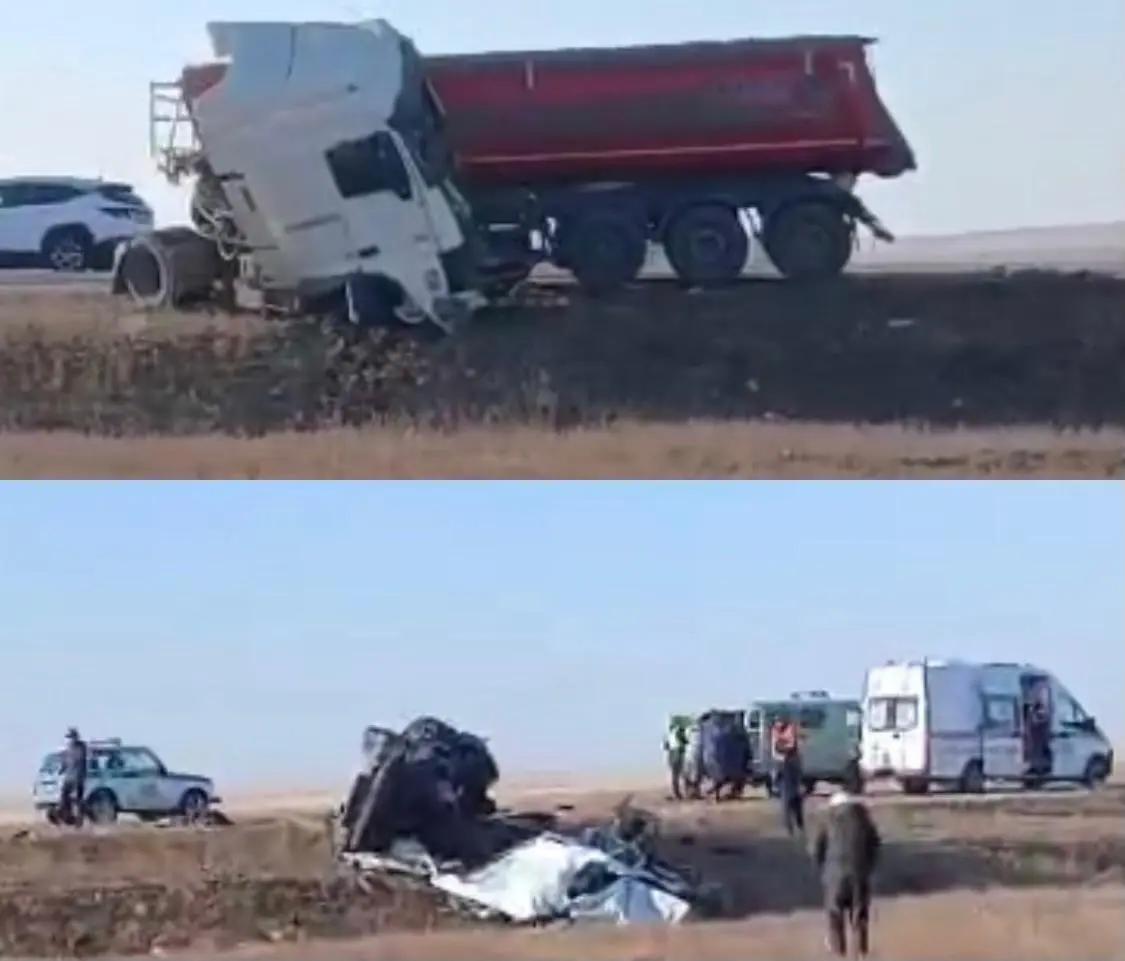 ДТП с 12-ю погибшими в Актюбинской области: в «Газели» было трое детей