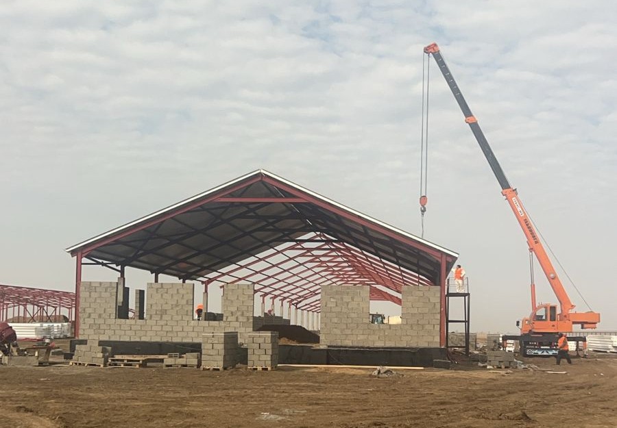 В ЗКО строятся молочные фермы