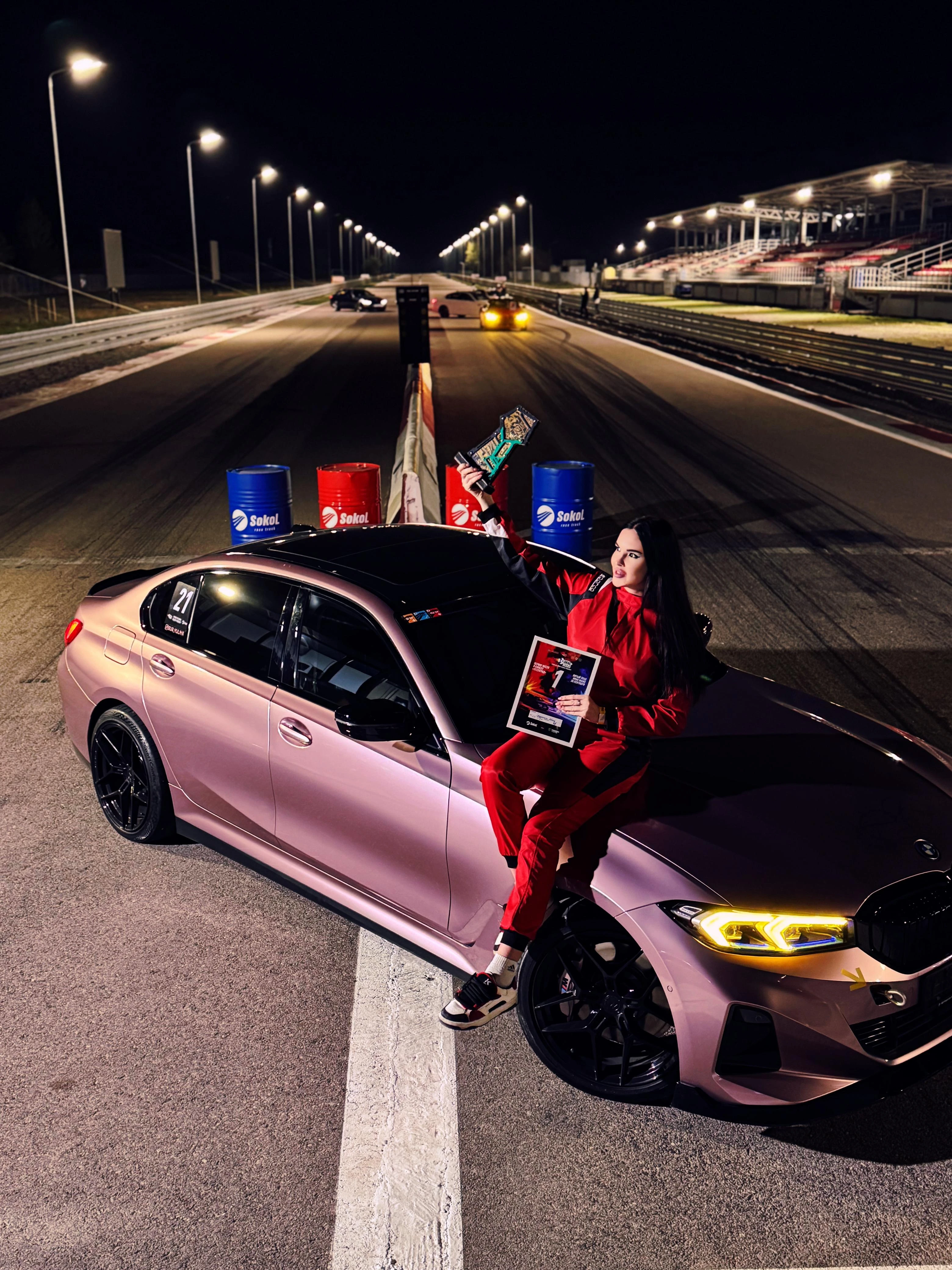 Уральская гонщица вновь покорила драг-трассу Алматы