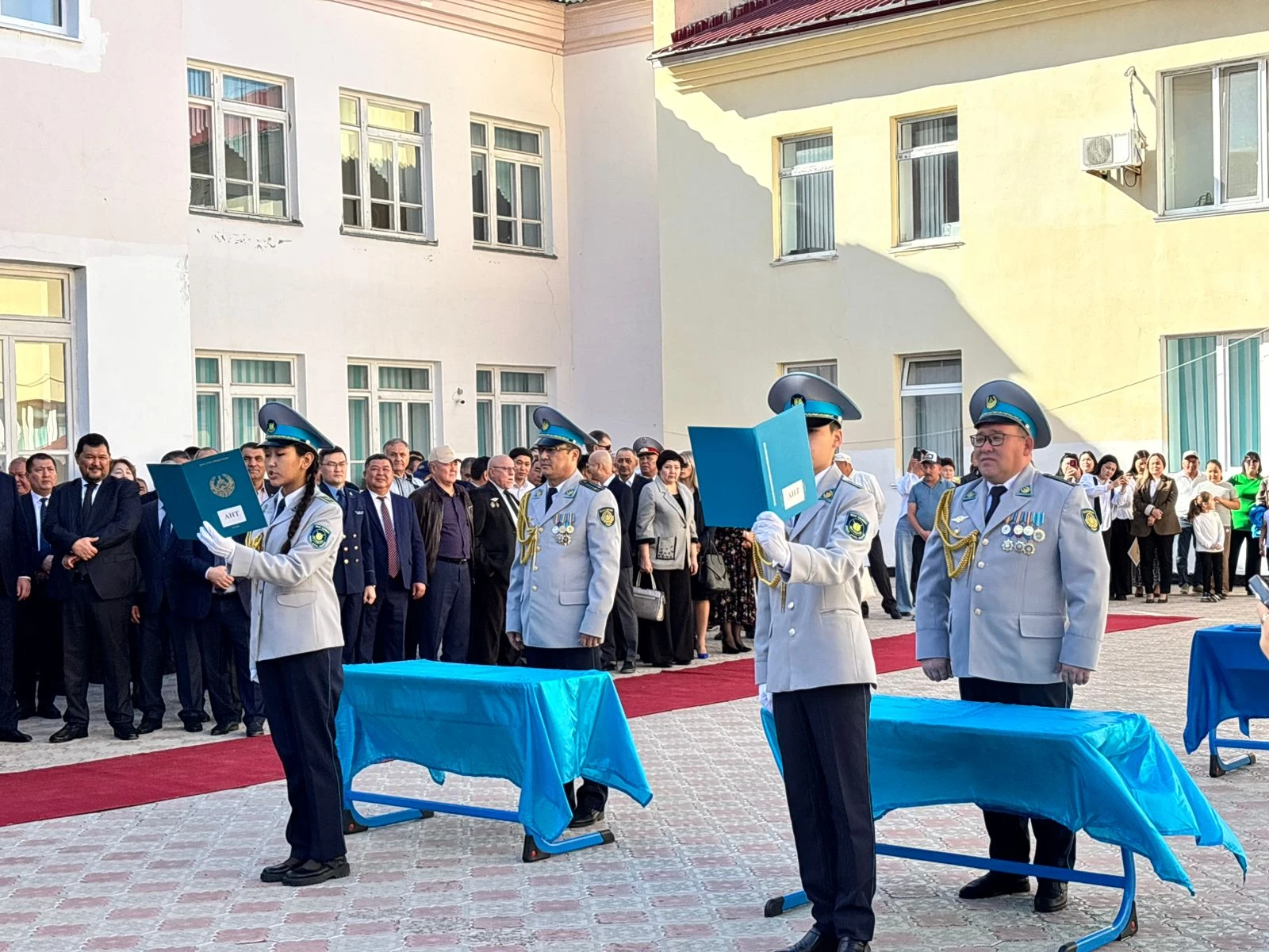 Ақсай мектебінде «Жас сақшы» сыныбы ашылды
