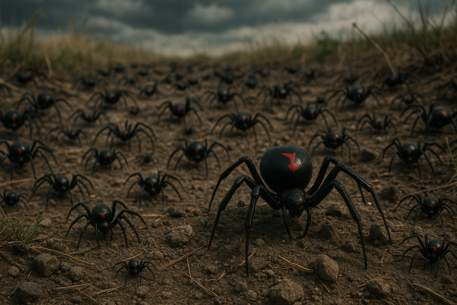 Каракурты вновь атаковали Атыраускую область