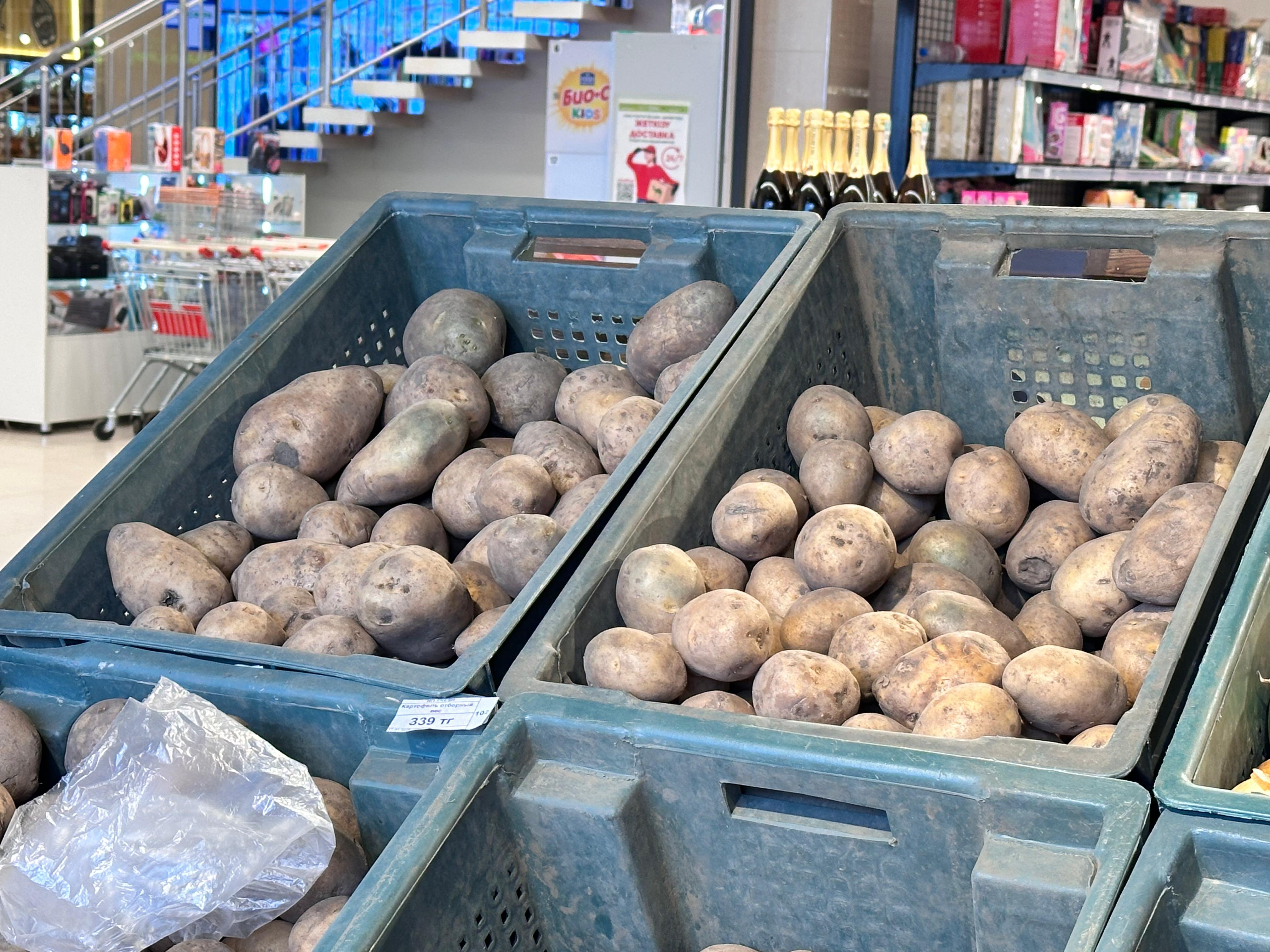 Цены на картофель растут в Казахстане: в стране ограничили экспорт