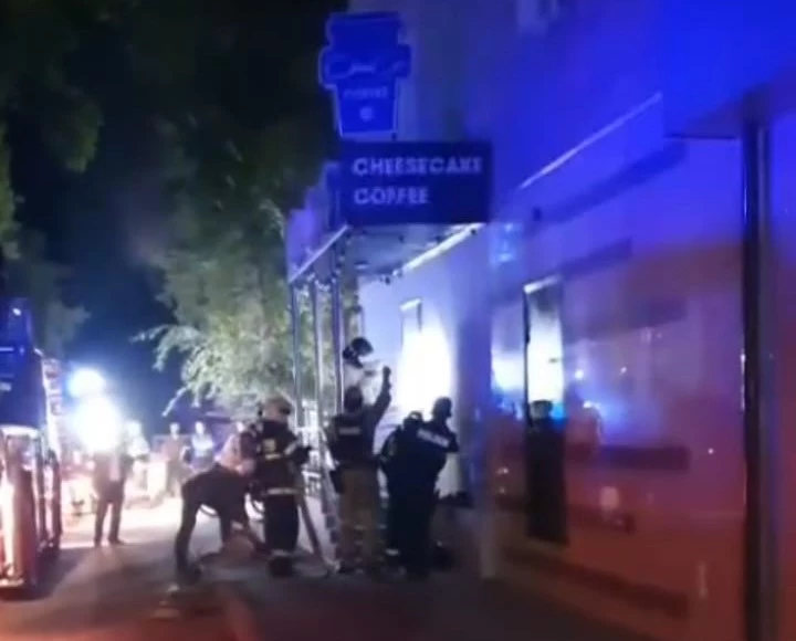 Кофейня горела в Уральске