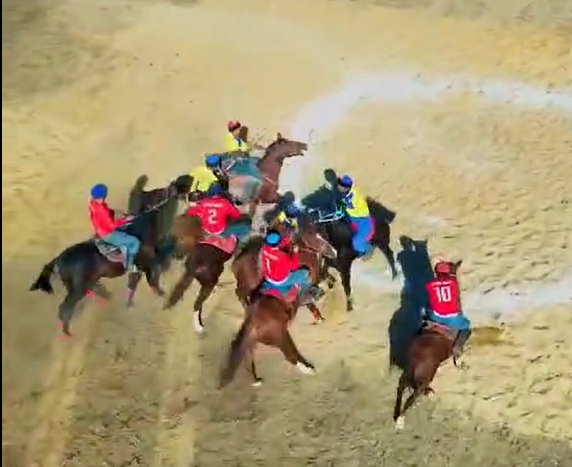 Зрители получили травмы во время кокпара в ЗКО