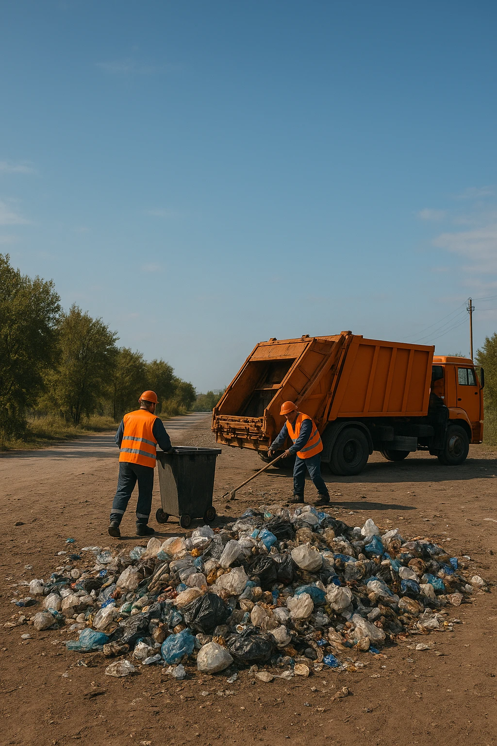 Бөрлі ауданында «Таза Қазақстан» акциясы аясында 445 тонна қоқыс шығарылған