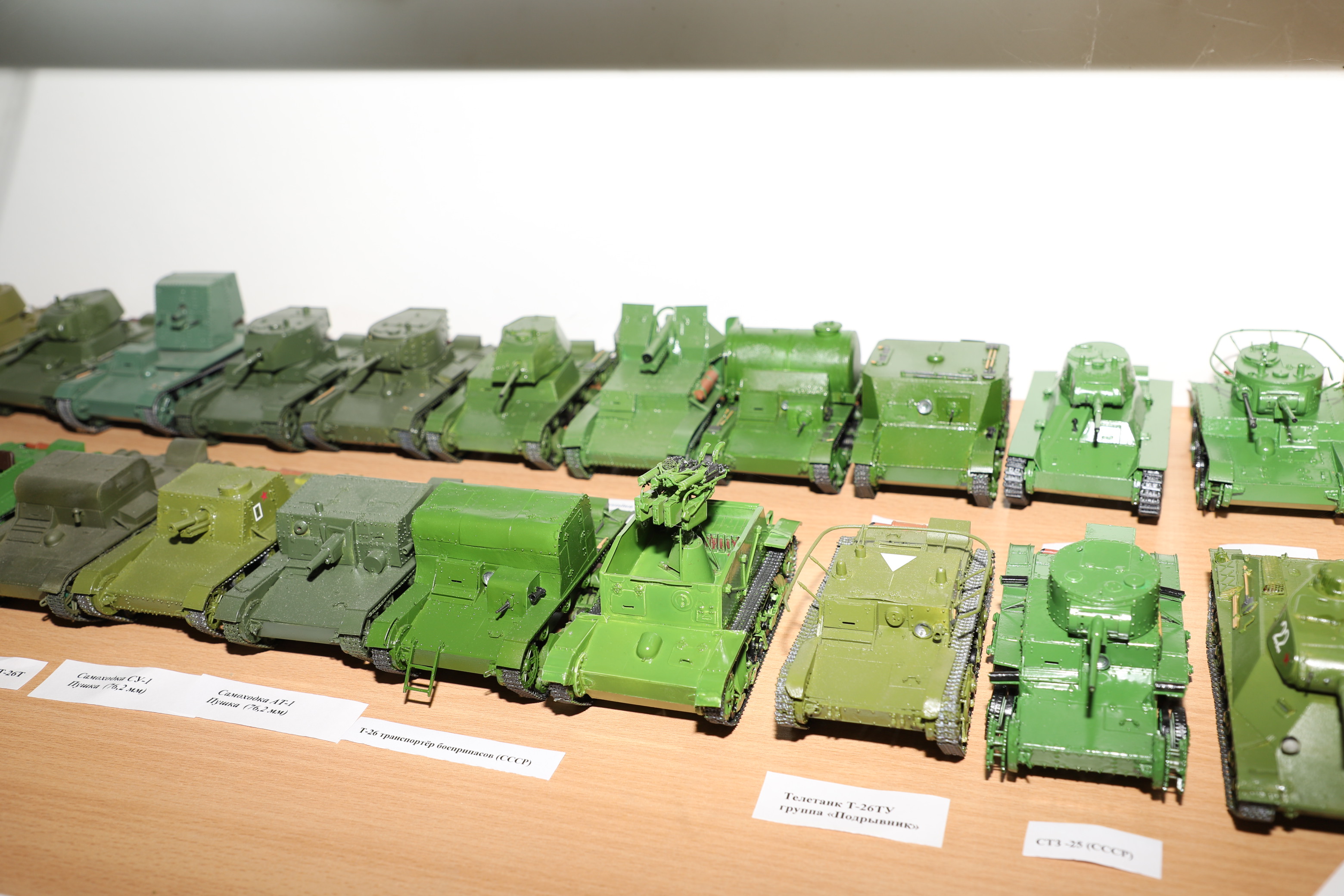 Экспозиция моделей военной техники открылась в музее Уральска