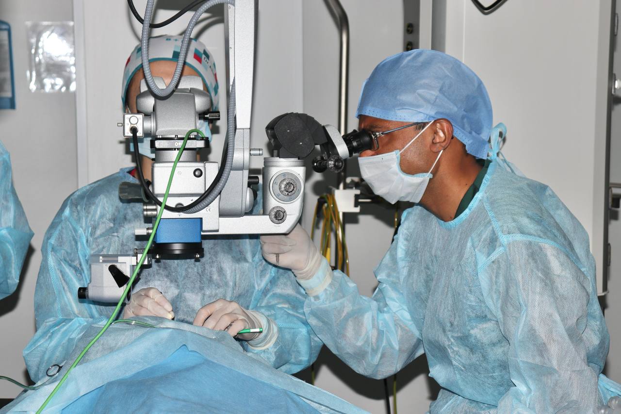 В Казахстане начали делать операции, спасающие младенцев от слепоты