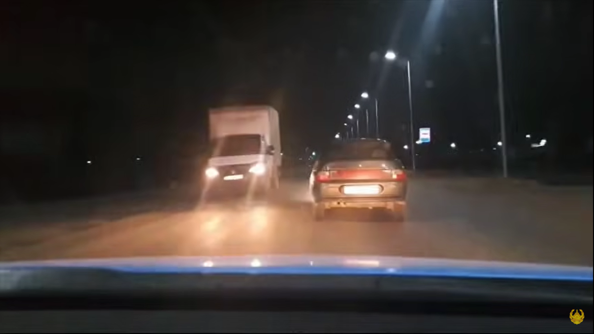 Погоню за пьяным водителем устроили полицейские Уральска