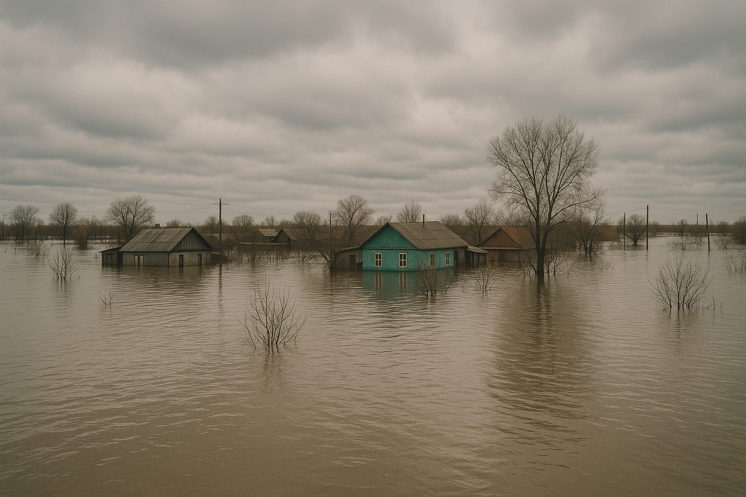 В ЗКО прошел пик половодья