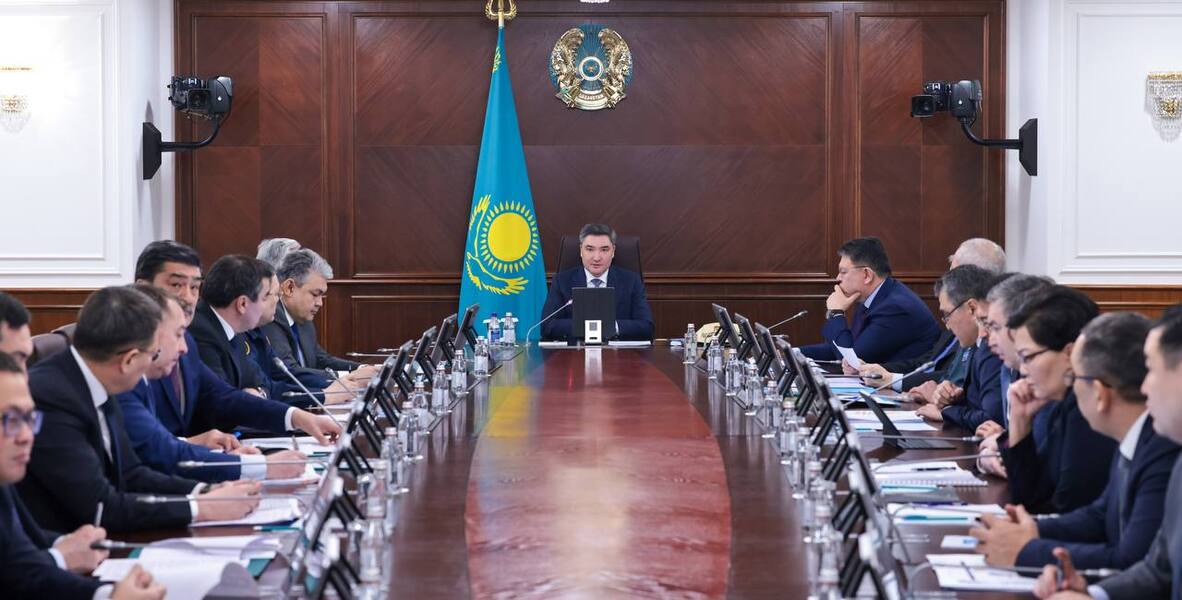 Су тасқынына қарсы жедел штабтың республикалық отырысы өтті