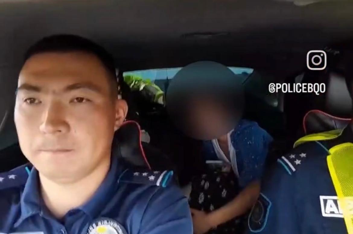 Полицейские ЗКО помогли роженице добраться до больницы