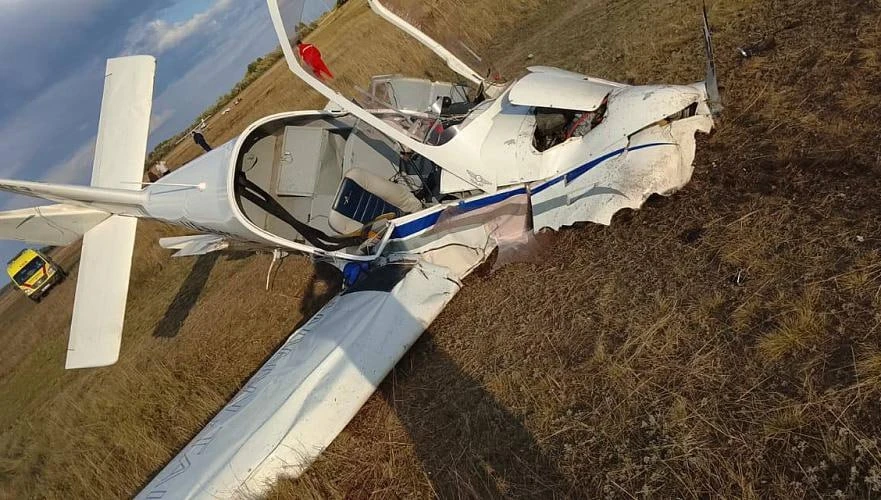 В Казахстане разбился частный самолёт: погибли два человека