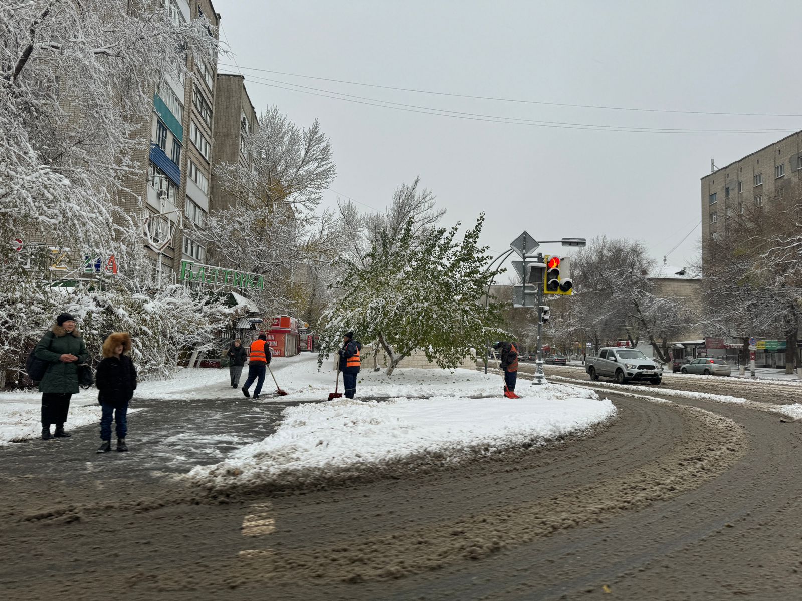 Дождь со снегом прогнозируют в ЗКО 17 декабря