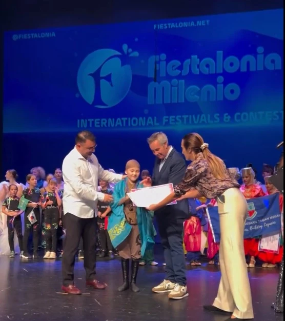 11-летний танцор из Уральска взял золото в Испании