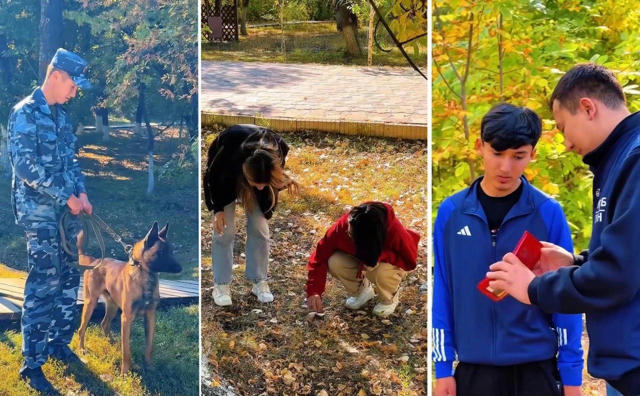 Социальный эксперимент провели полицейские Уральска