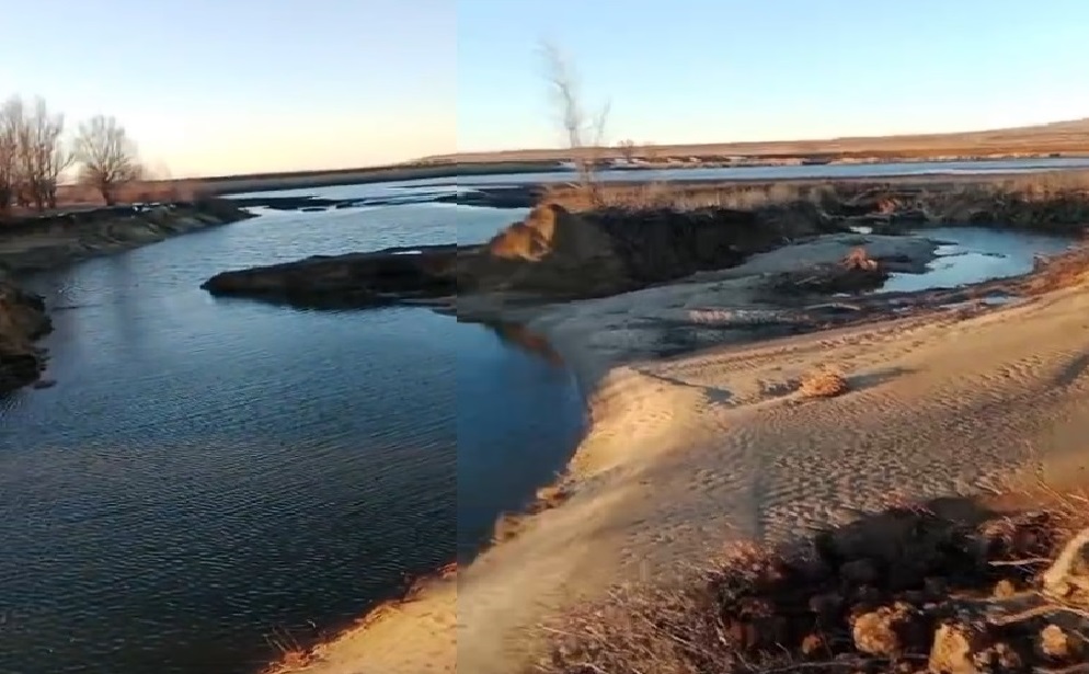 Ремонт за 250 млн не помог: плотину в Актюбинской области прорвало вновь