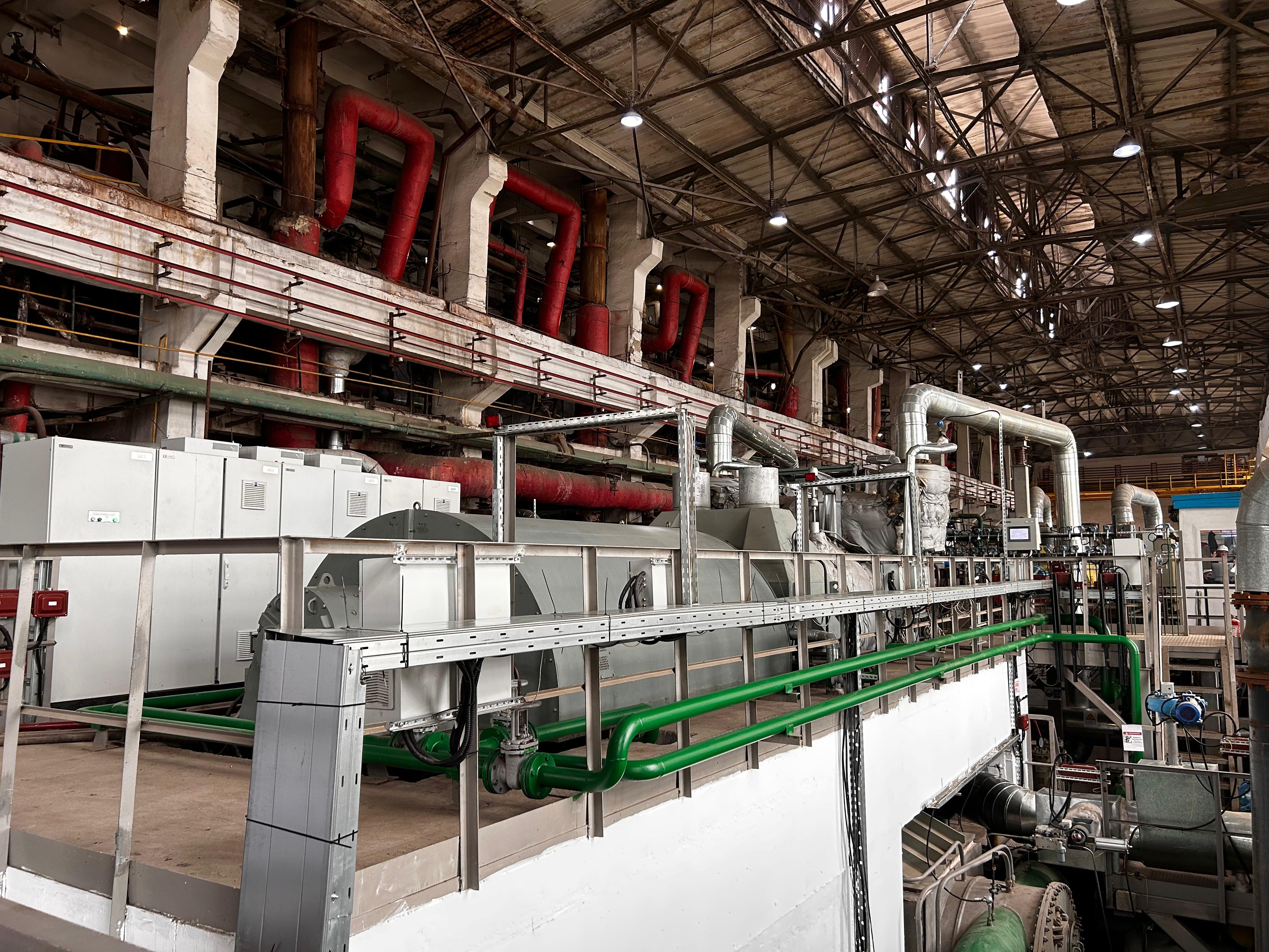 Оралда 10 жыл бұрын істен шыққан турбинаның орнына жаңа турбоагрегат жұмысын бастады