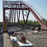 Ремонт на мосту в Уральске продлили до 5 августа