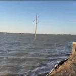 В Атырау уровень воды в Урале повысился до шести метров
