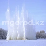 На водоёмах ЗКО завершили взрывать лёд