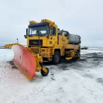 Новую снегоуборочную технику приобрел аэропорт Уральска