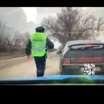 В Уральске автоугонщика нашли с помощью камер