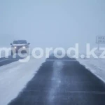 Семь участков трассы в ЗКО закрыты из-за гололеда