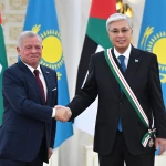 Токаев встретился с королём Иорданского Хашимитского Королевства